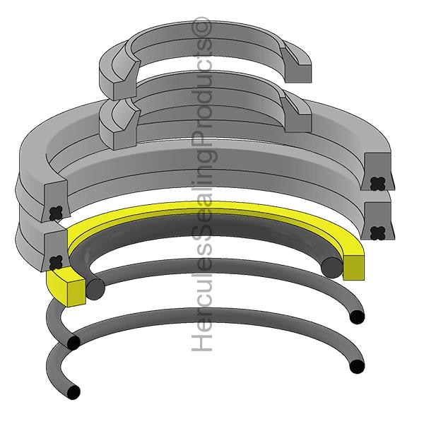 Clark Lift Trucks - After Market Parts Hydraulic Cylinder Repair Kit- SEAL KIT 1811828 - main